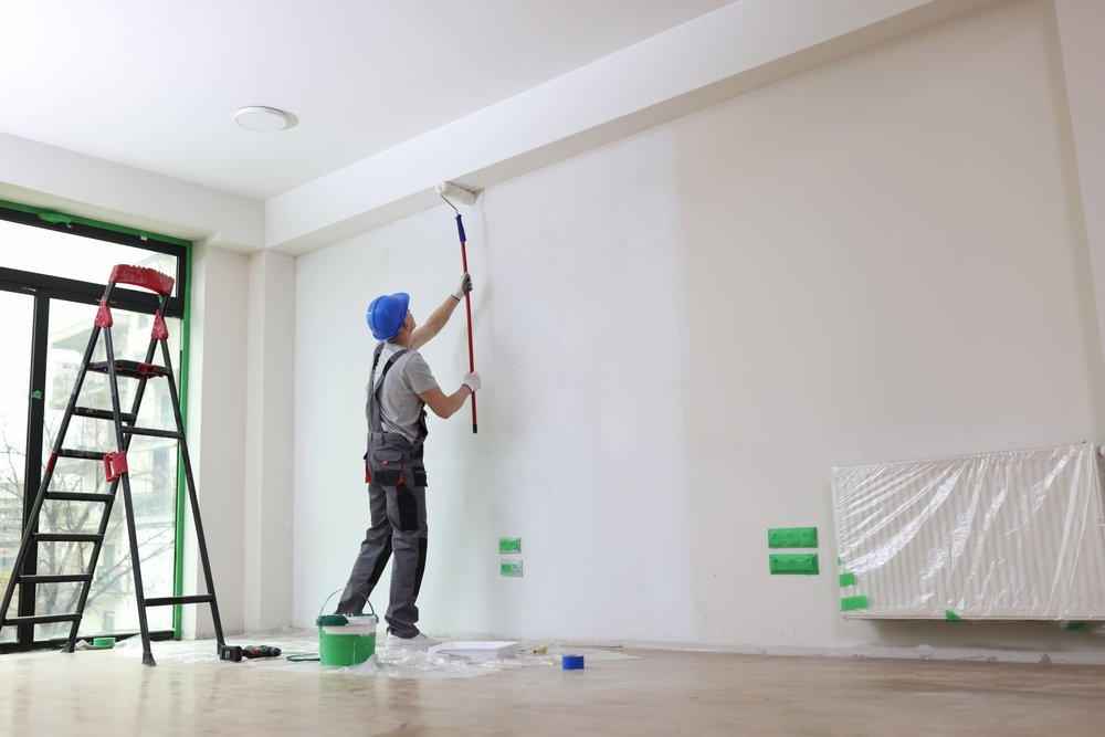 Dit is het resultaat van scanbehang laten aanbrengen in je nieuwbouwwoning in Amstelveen.